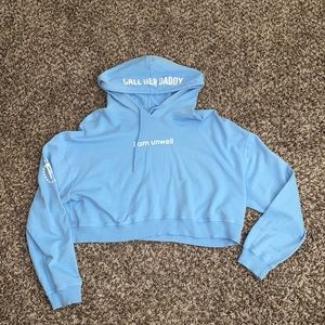 Call Her Daddy Cropped Sweatshirt